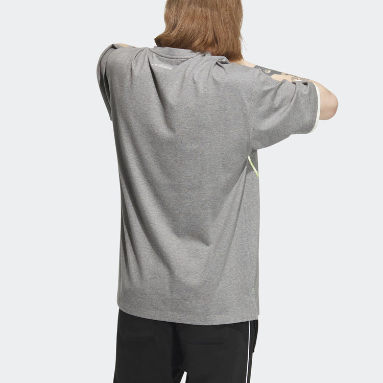adidas LT T-Shirts Short Sleeve 1 'Grey' IP7542 - 3
