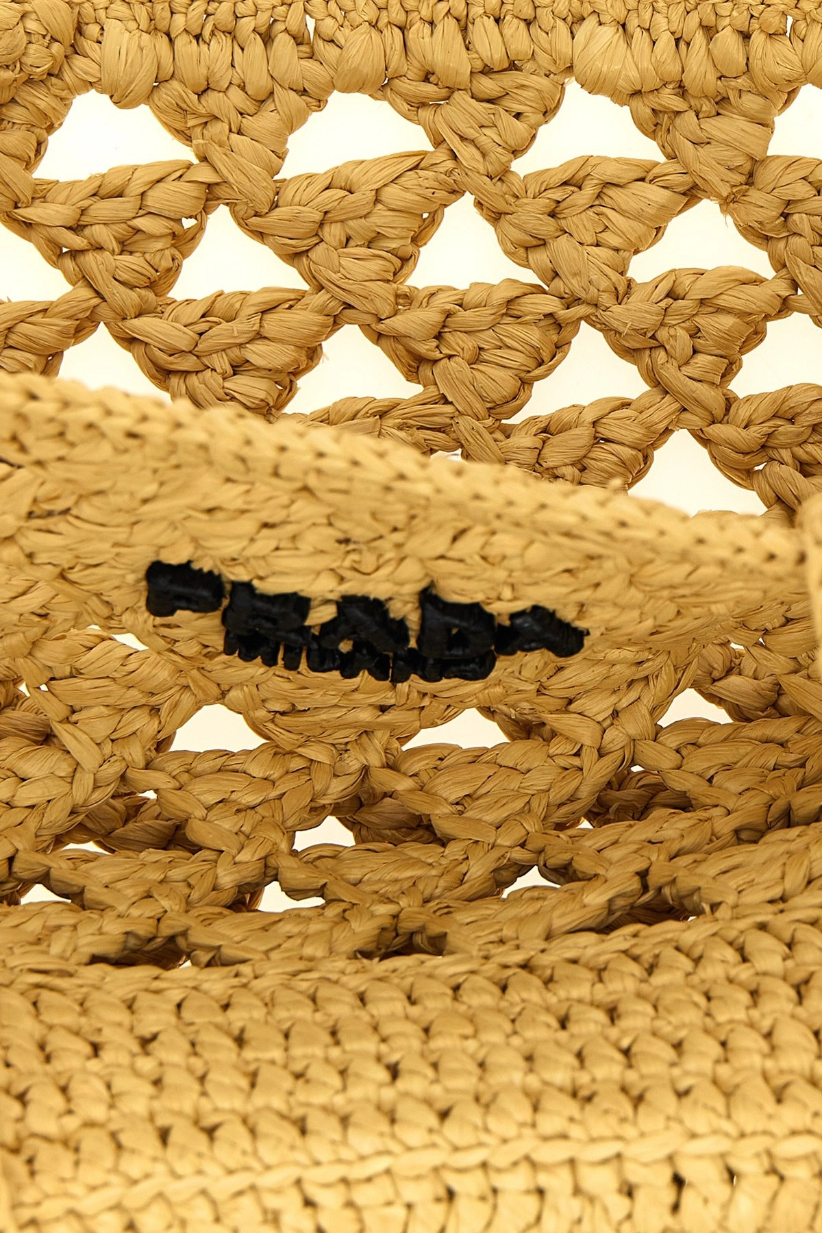 Crochet logo handbag - 5