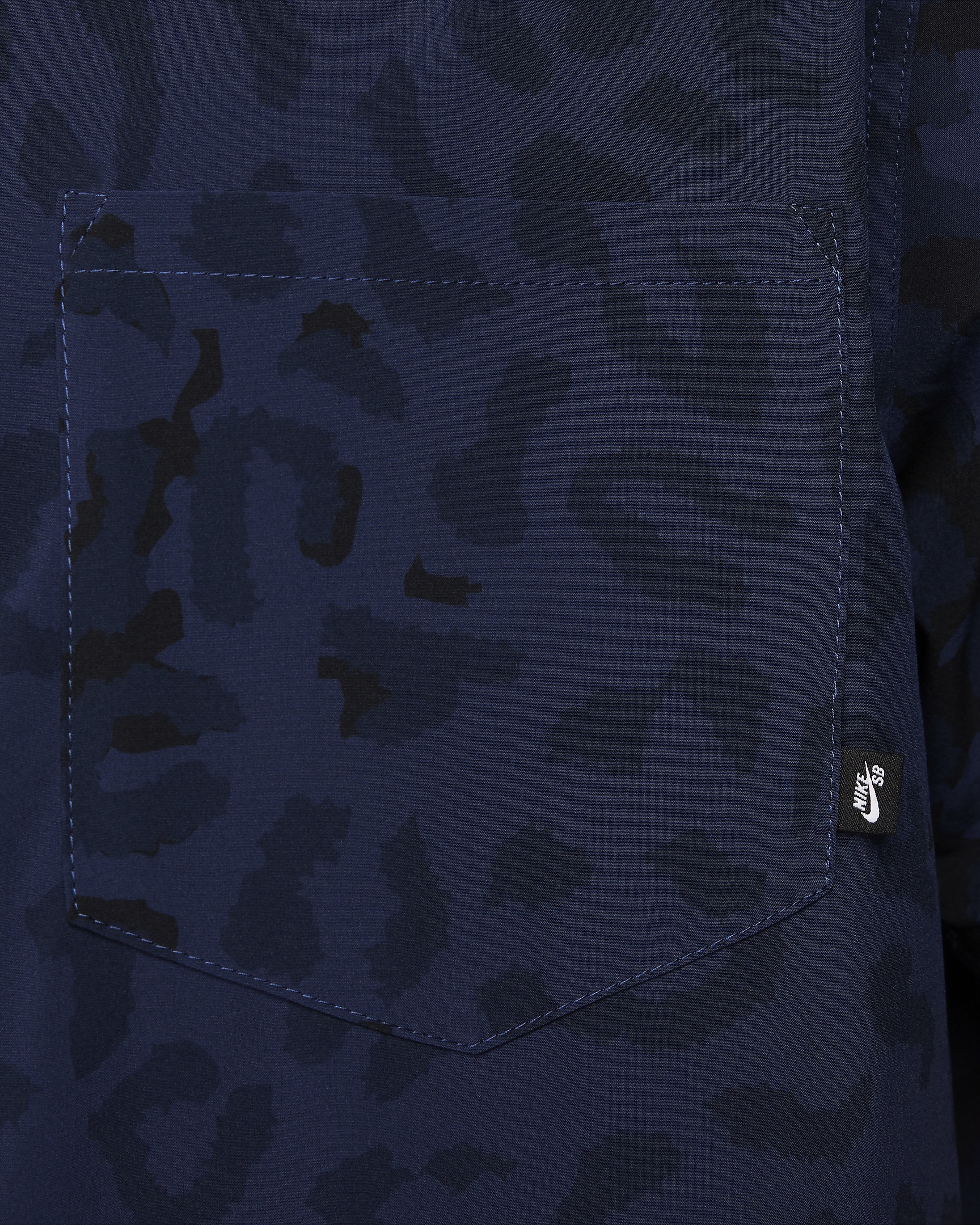 Nike SB Print Bowler Short-Sleeve Button-Up Skate Shirt - 4
