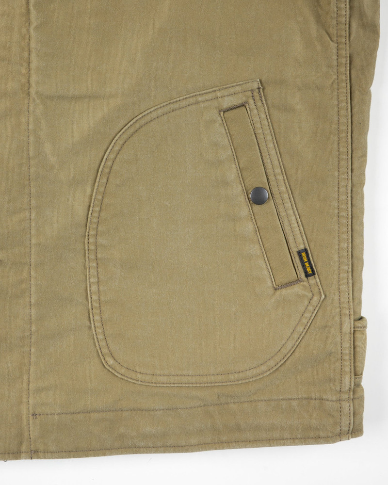 12OZ WHIPCORD LIGHTWEIGHT N1 DECK JACKET - KHAKI 9