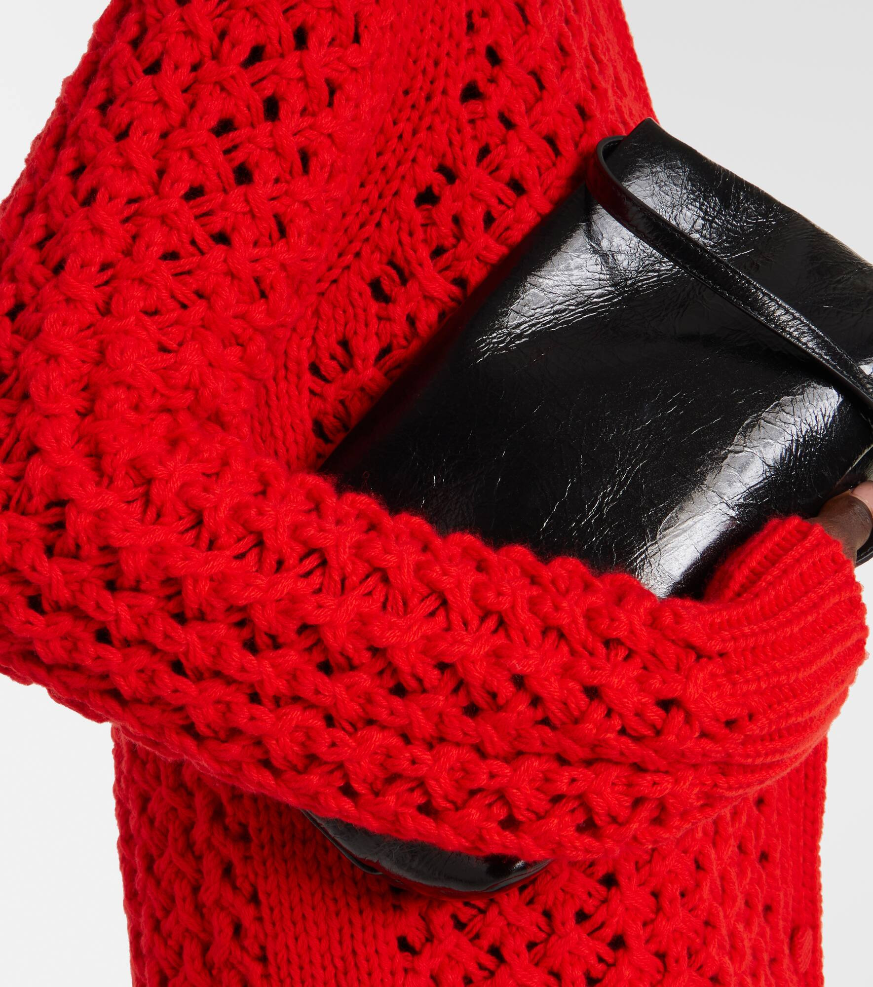 Open-knit wool cardigan - 5