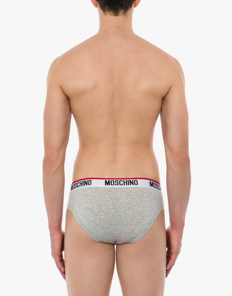 Moschino SET OF 2 LOGO BAND BRIEFS outlook