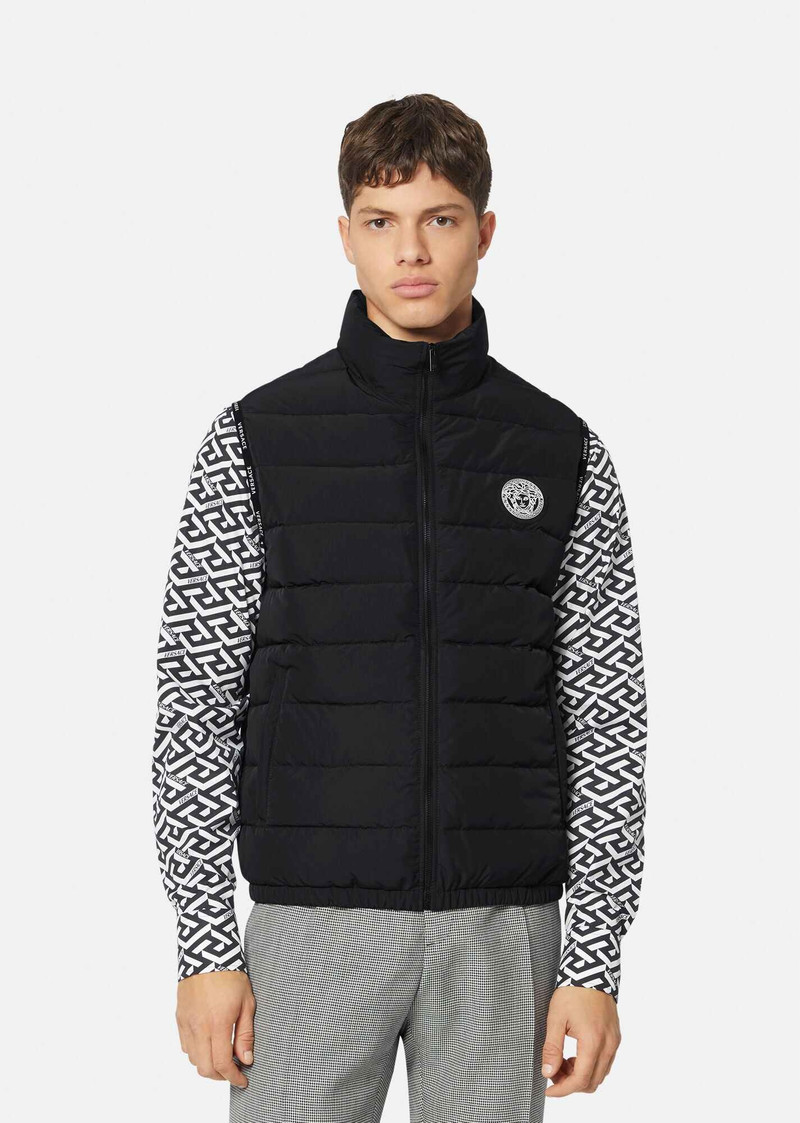 VERSACE Medusa Puffer Vest outlook