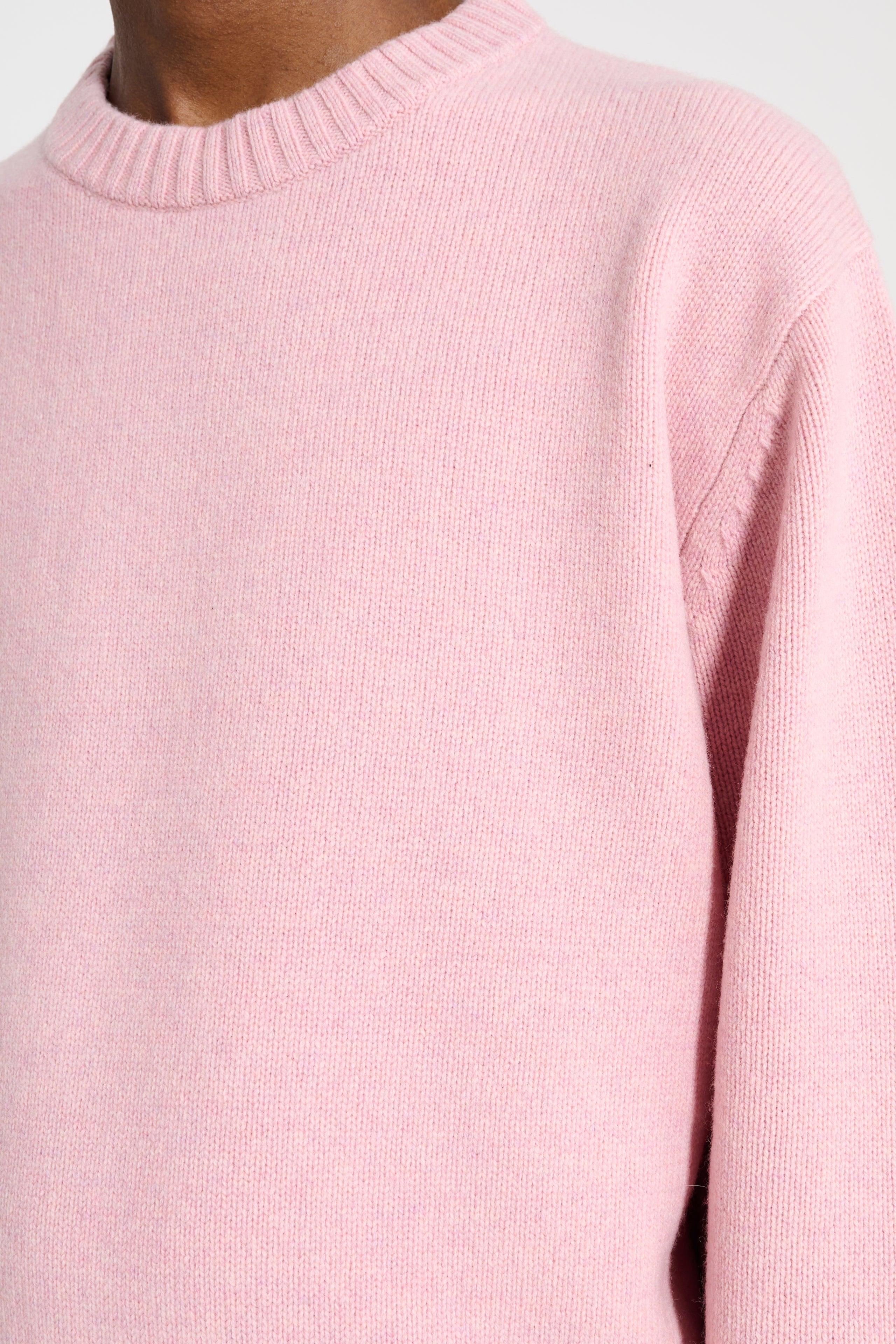 STOCKHOLM SURFBOARD CLUB KNIT SWEAT PINK - 5