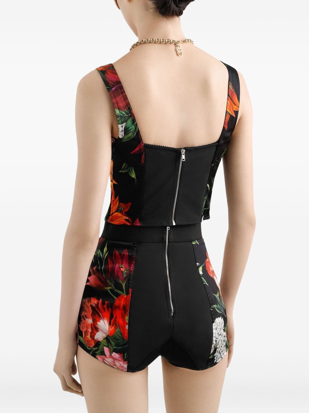 floral-print top - 5