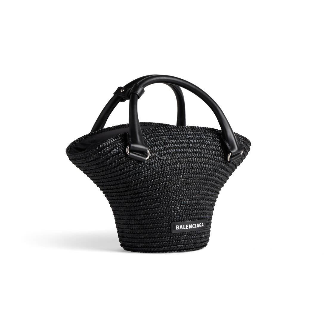 Women's Beach Bag Mini Tote  in Black - 2