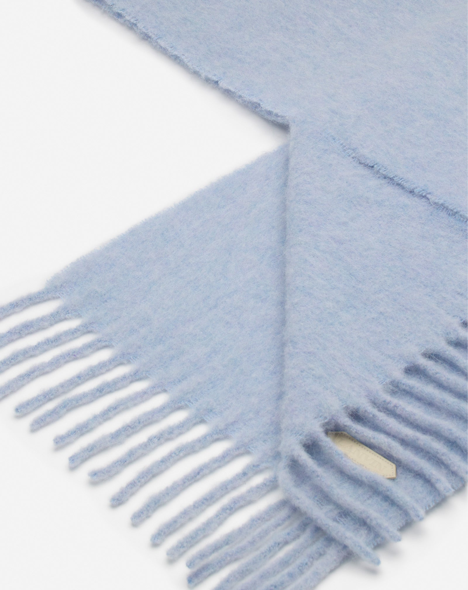LANVIN FRINGED SCARF IN WOOL - 5