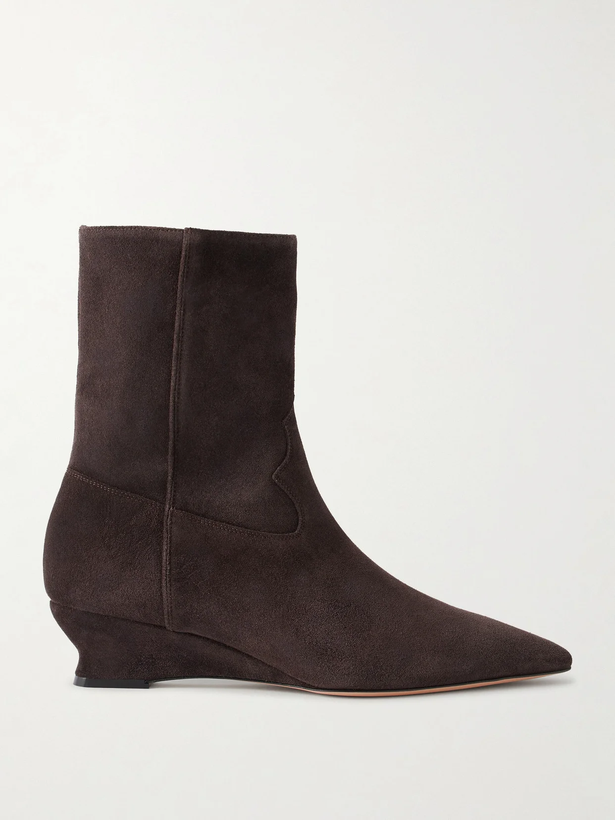 Camille Suede Ankle Boots - 1