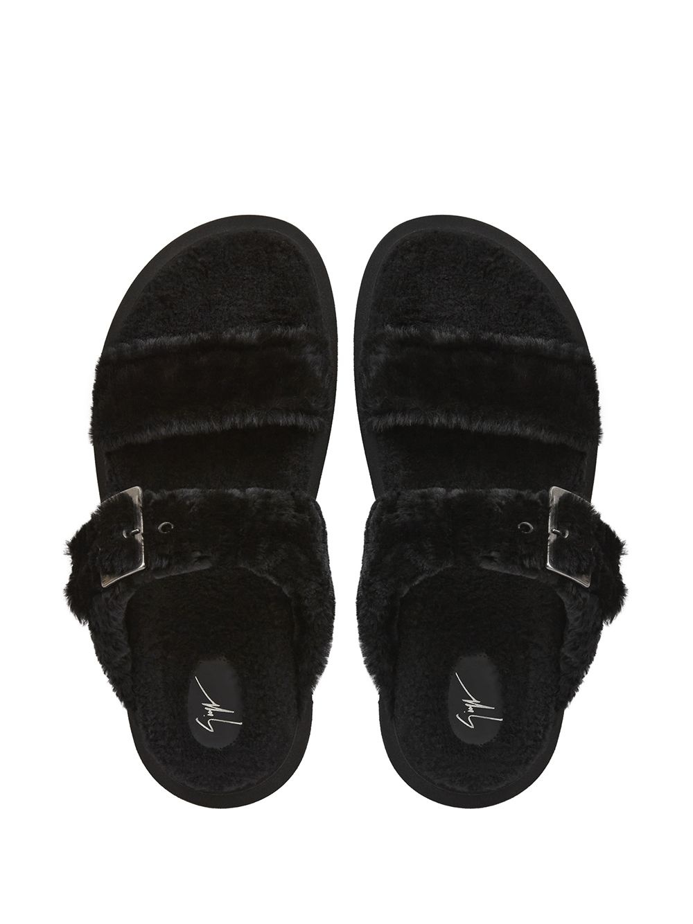 Furry Him sandals - 4