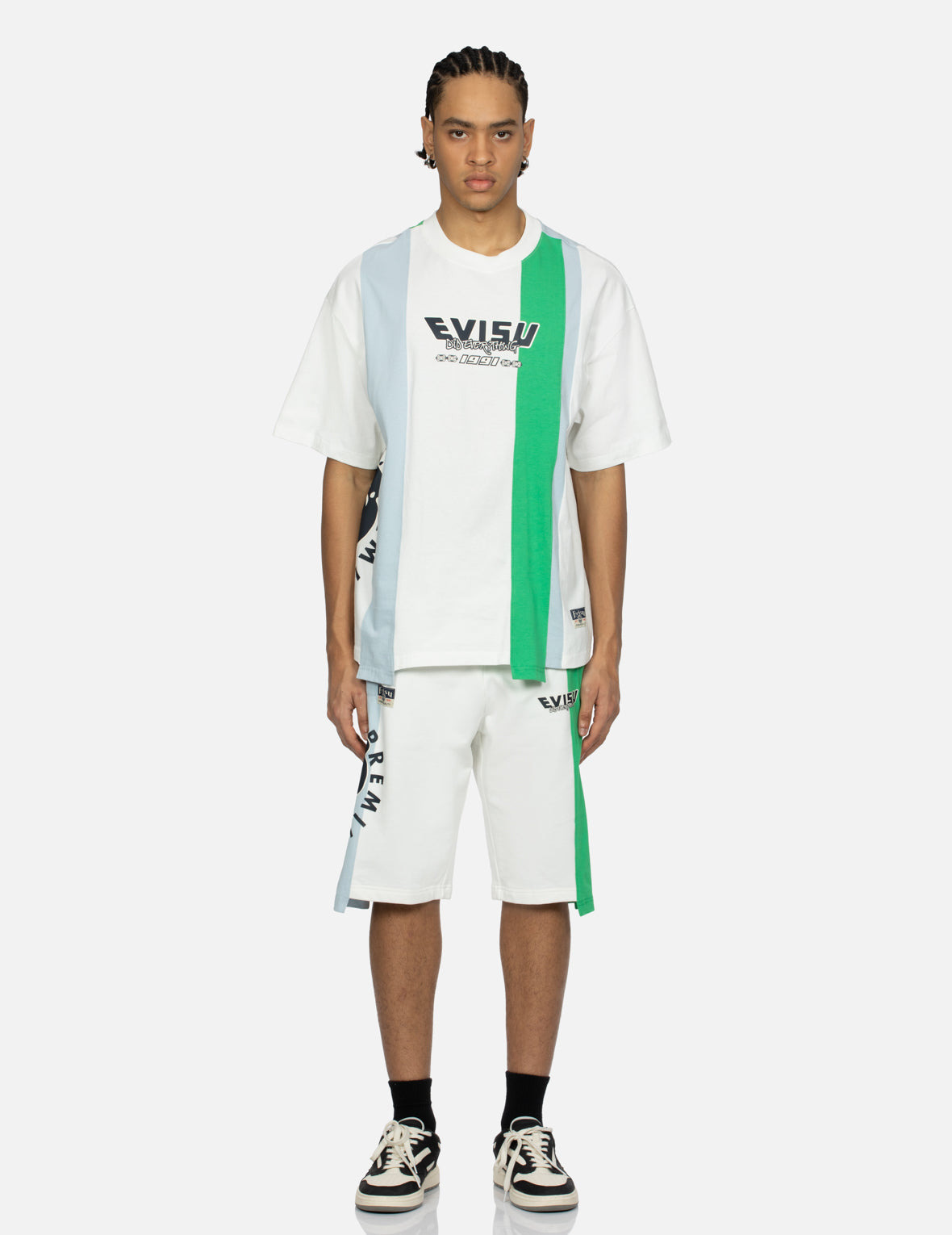 DECONSTRUCTED PLAYFUL GODHEAD PRINTED LOOSE FIT T-SHIRT - 5