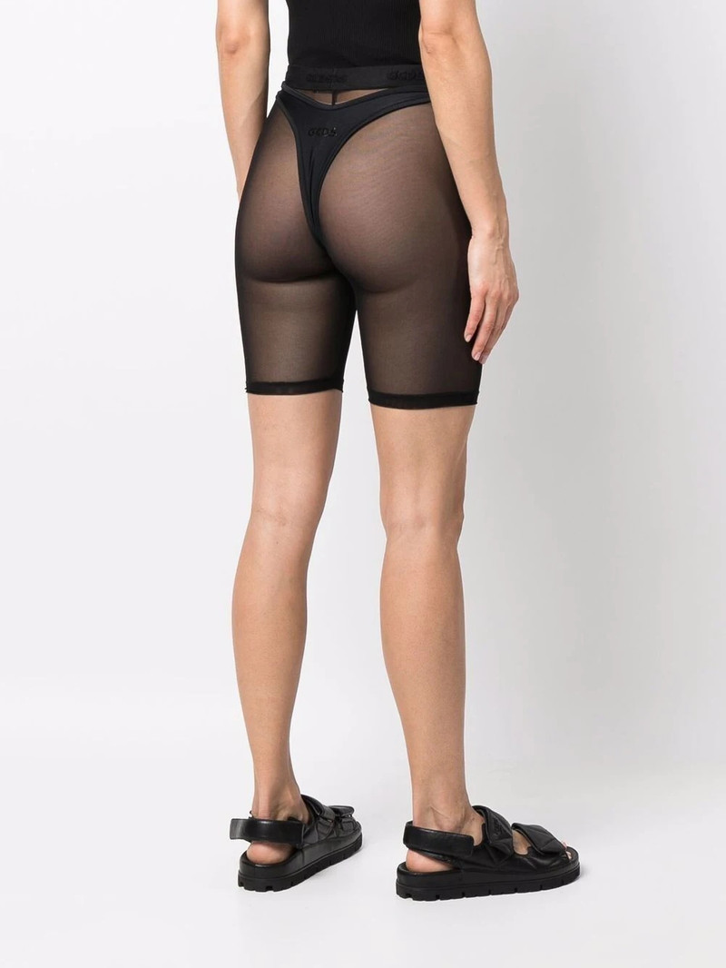 Sylvia sheer combo shorts 4