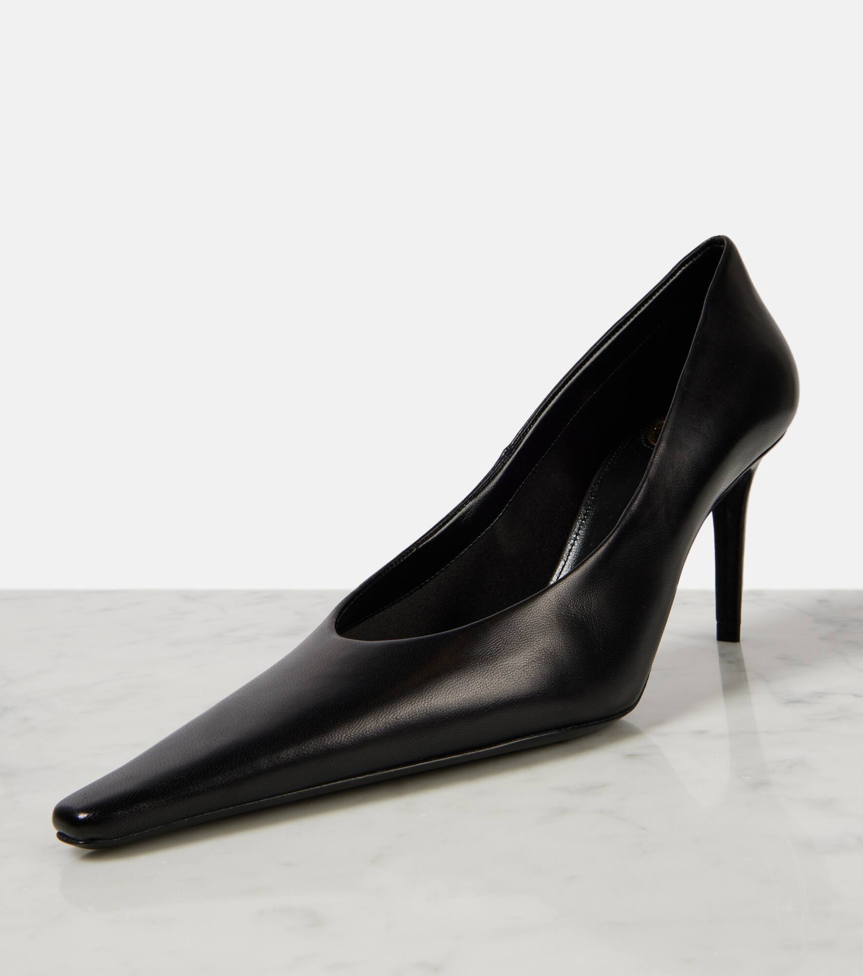 Anne-Marie 75 leather pumps - 5