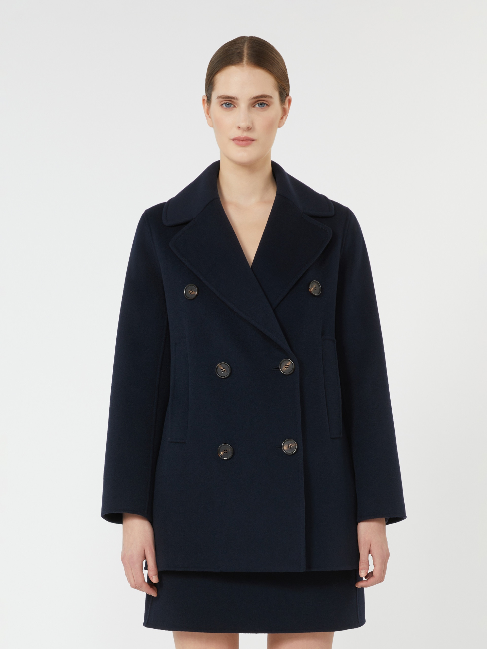CABAN Double-breasted wool pea coat - 3