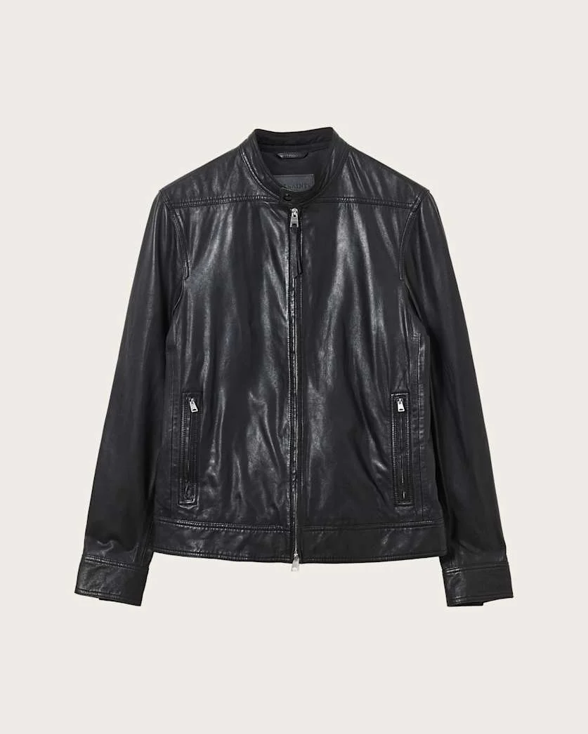COLT SLIM FIT LEATHER JACKET - 1