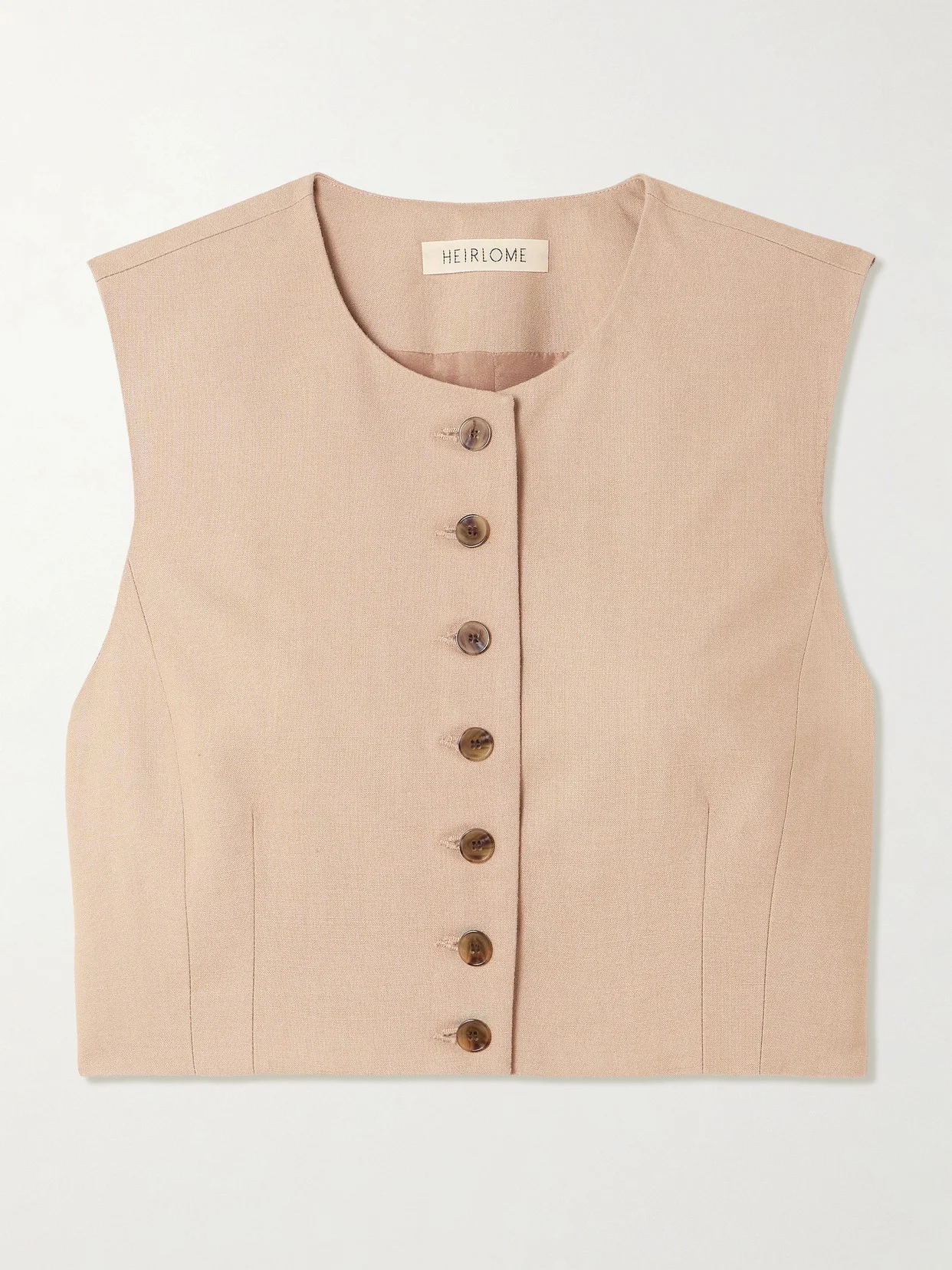 Danielle Cropped Silk Top - 1