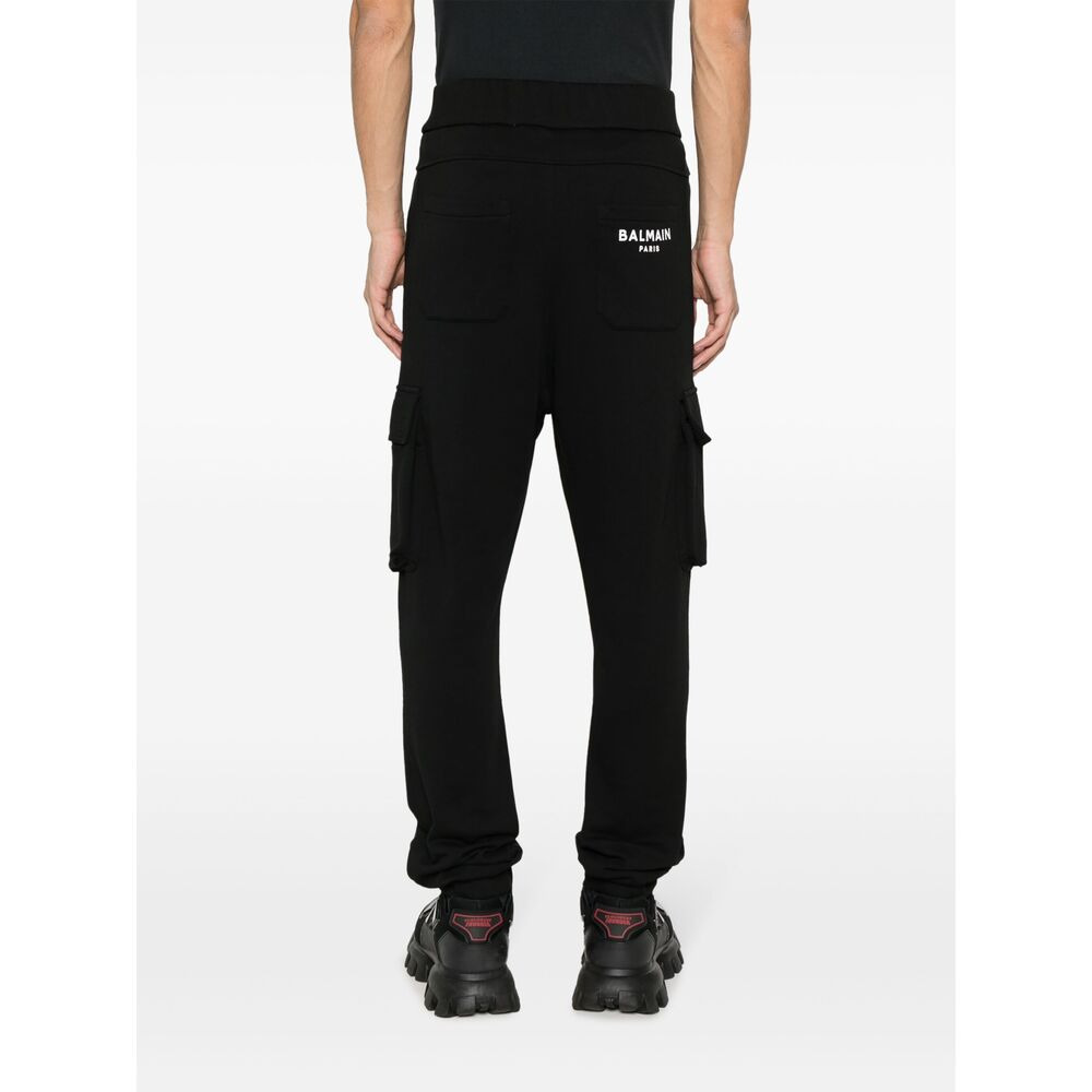 Balmain Black Trousers - Track Pants Men - 5