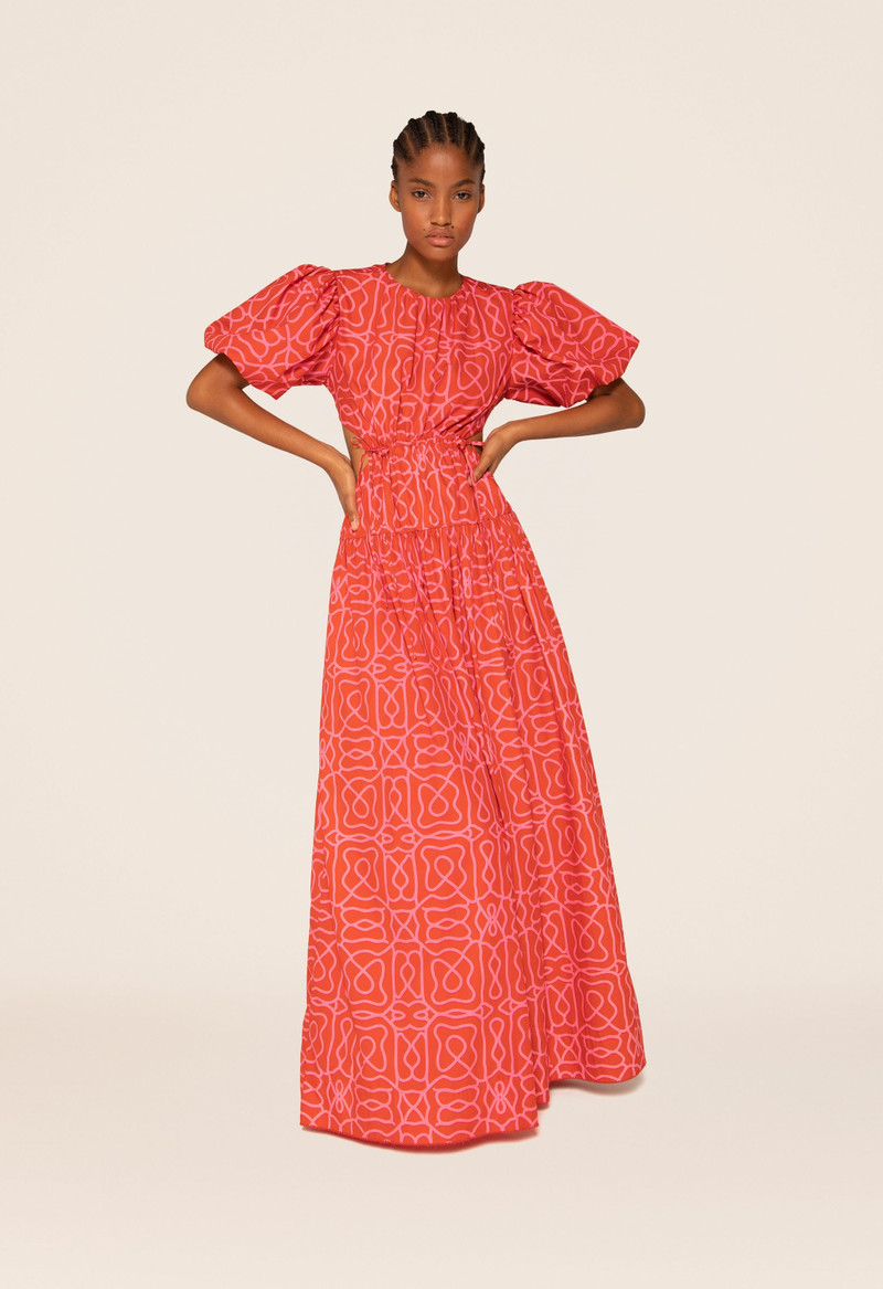 Samba Ipanema Escarlata Maxi Dress 4