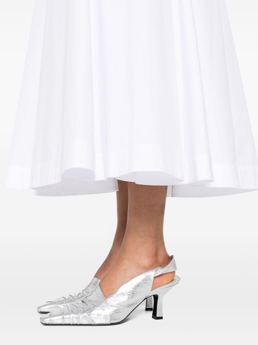 poplin maxi dress - 5