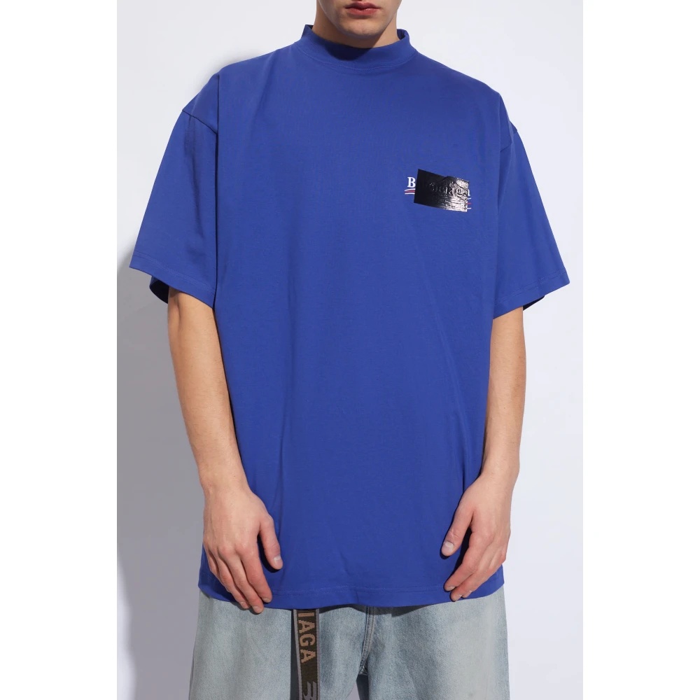 Tシャツ・カットソー BALENCIAGA SS24 T-SHIRT WITH LOGO (712398_TNVG14019) BALENCIAGA T-SHIRT WITH LOGO | miinto | REVERSIBLE