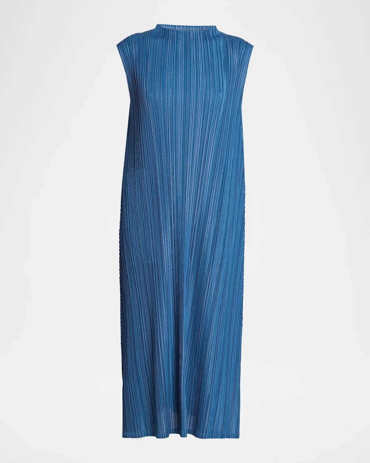 Mellow Pleats Midi Dress - 1
