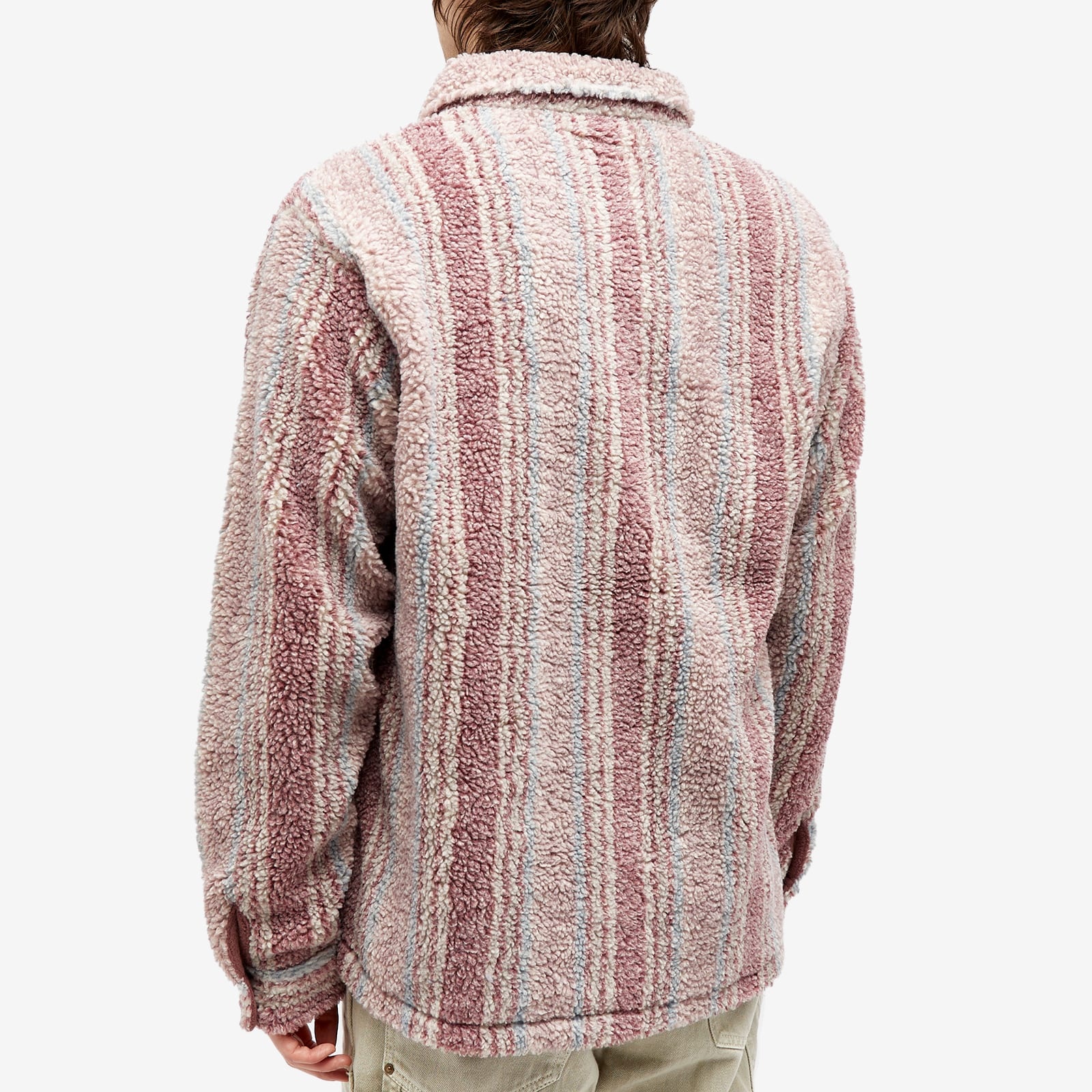 Stussy Stripe Sherpa Shirt - 3