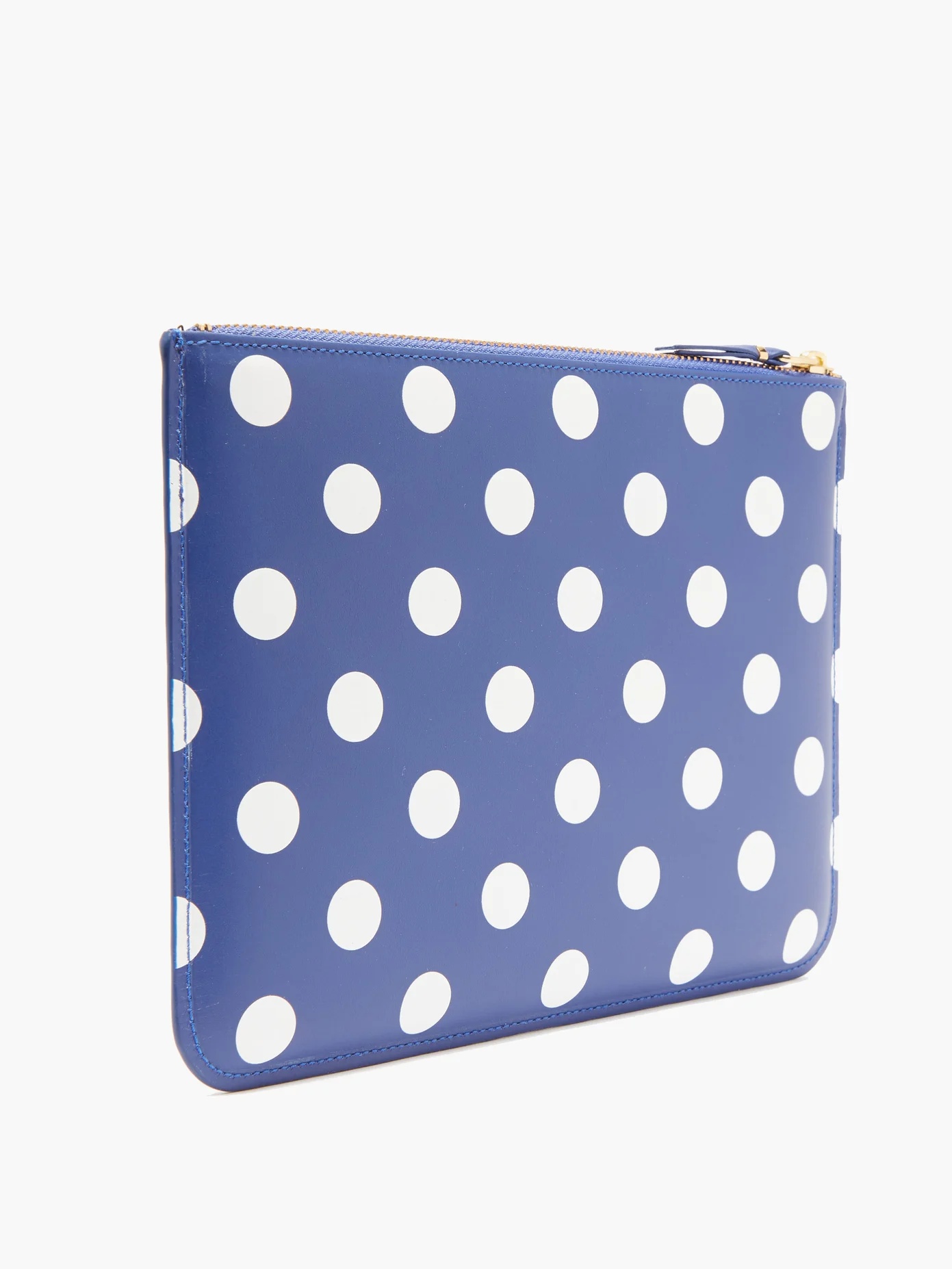 Polka-dot leather pouch - 2