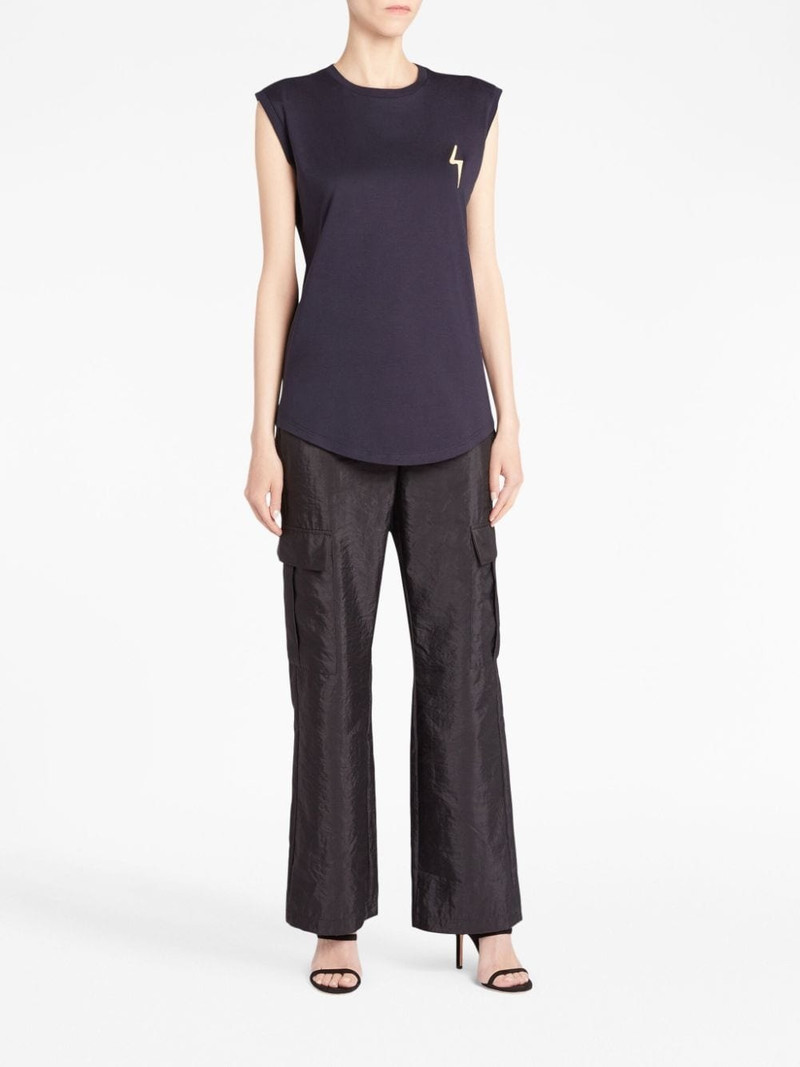 Giuseppe Zanotti Ursella cotton tank top outlook