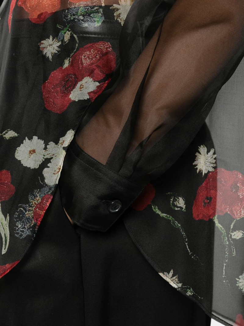 floral sheer shirt 5