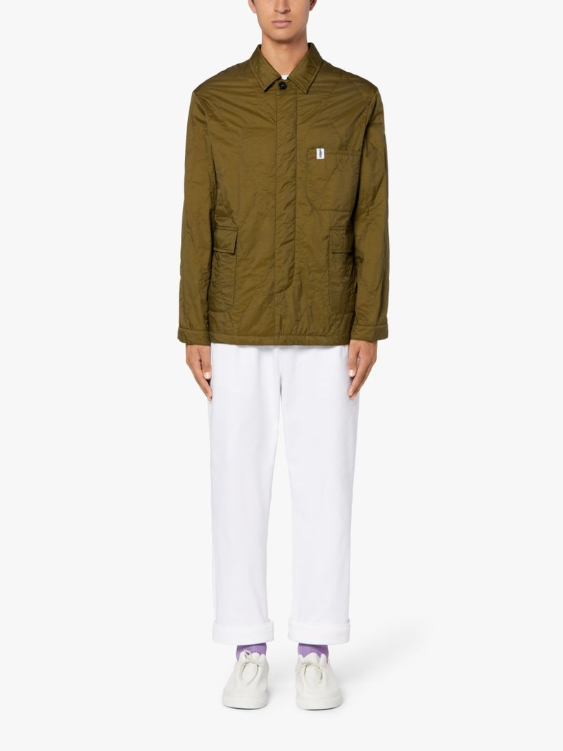 Mackintosh CHORE KHAKI NYLON QUILTED JACKET | GQM-215 outlook