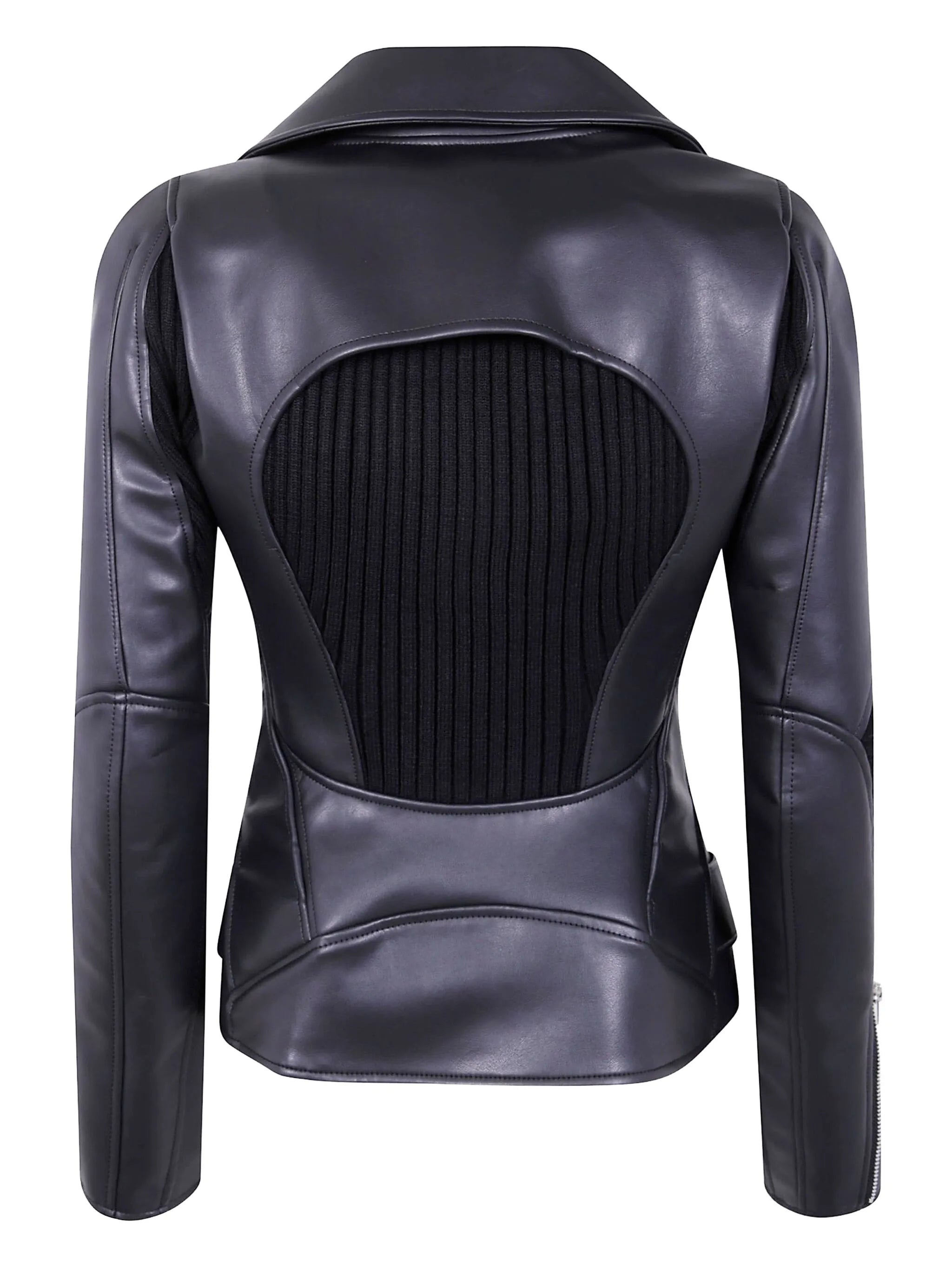 Junya Watanabe Buckle-detail Biker Jacket - 3