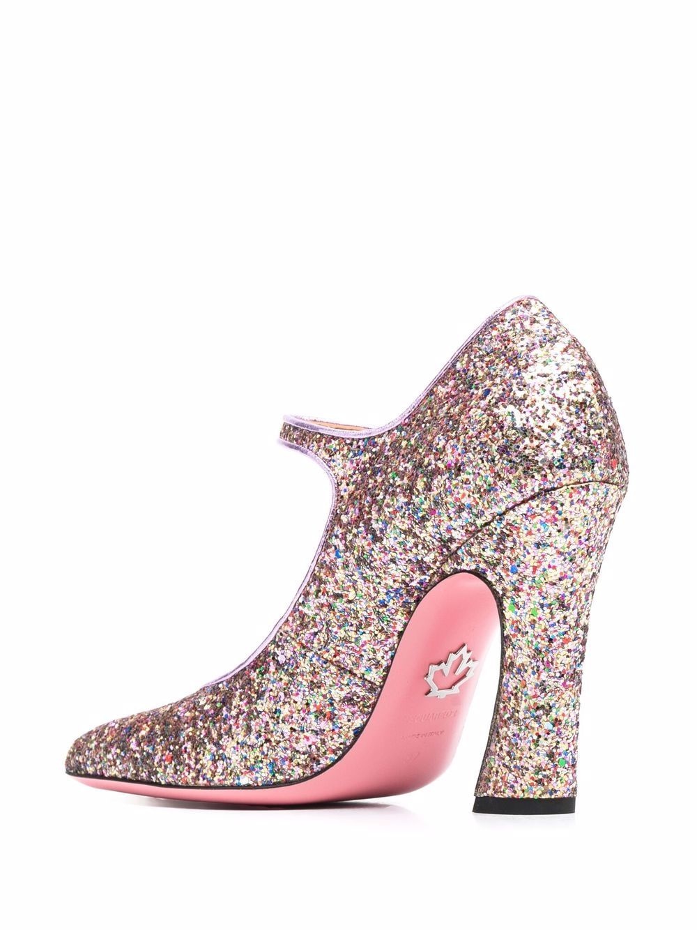 glitter 110mm pumps - 3