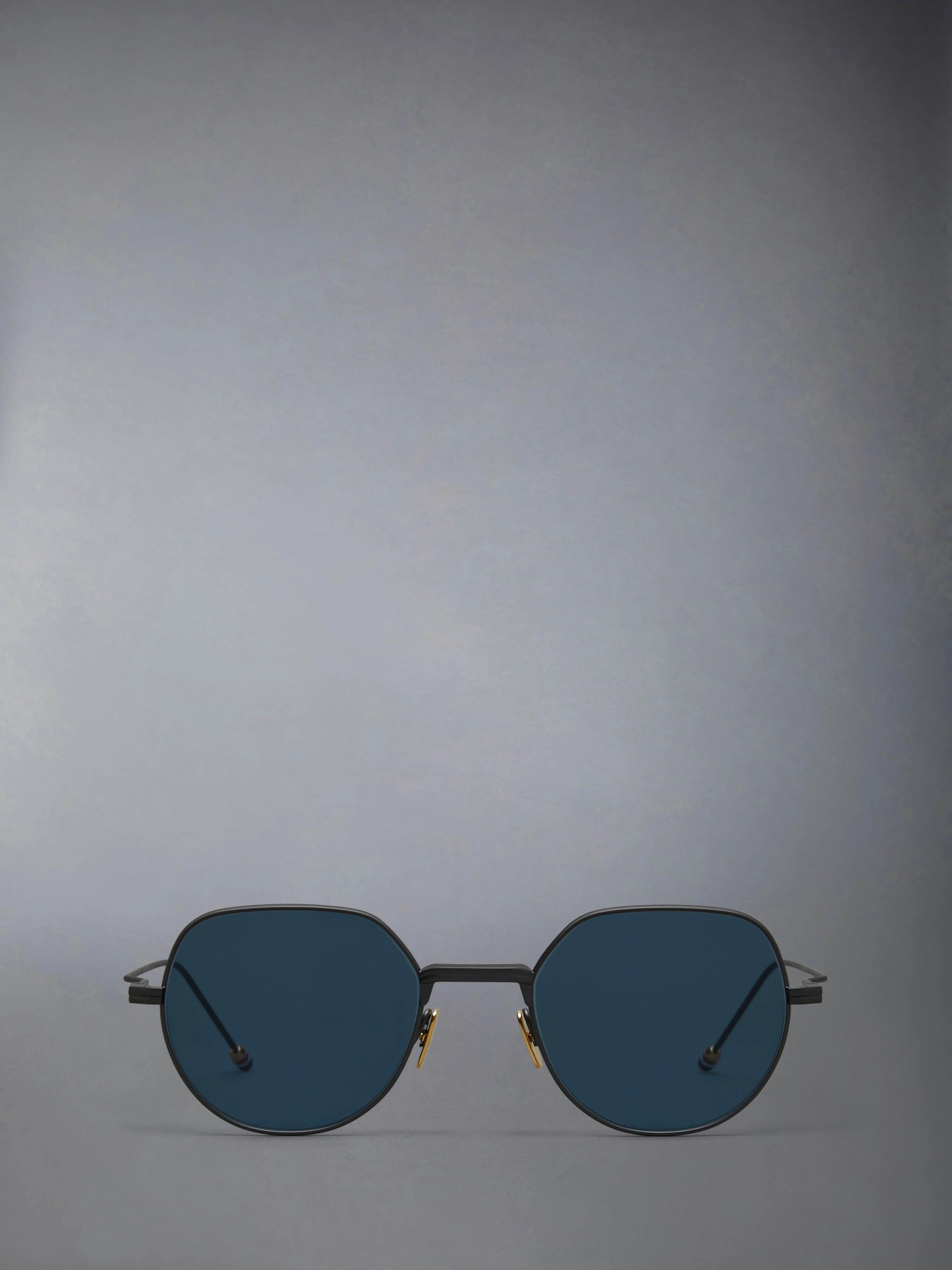 TITANIUM ROUND SUNGLASSES - 1