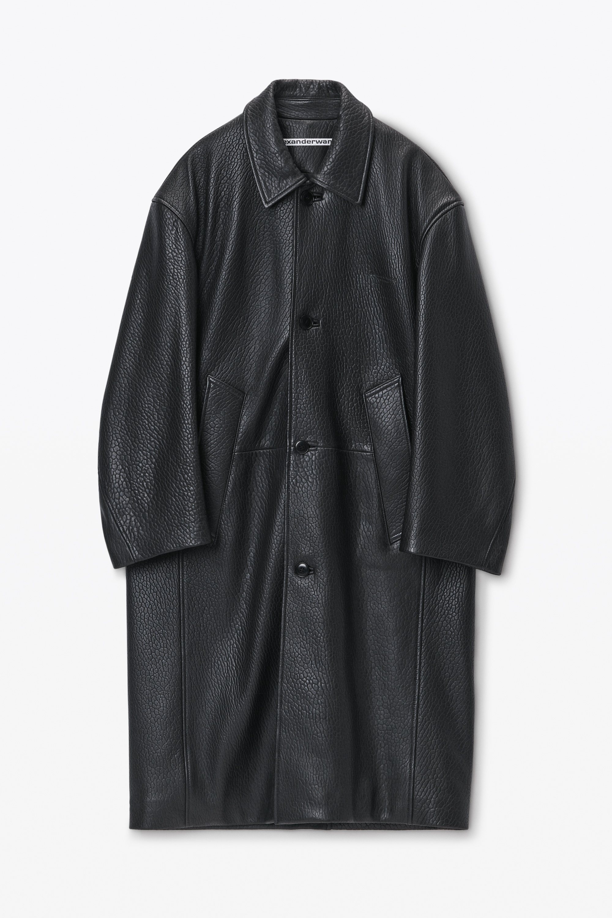 Unisex Coat in Primal Lambskin Leather - 1