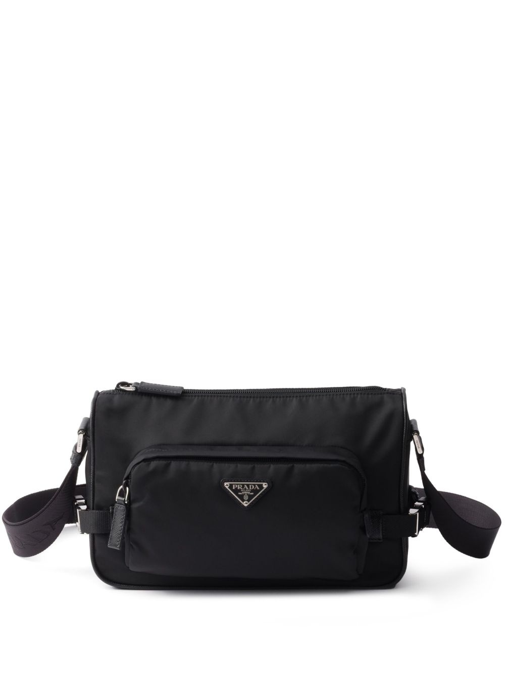ショルダーバッグ・ポシェット Prada Re-Nylon Crossbody Bag With Ramage Embroidery Prada Re-Nylon crossbody bag | REVERSIBLE