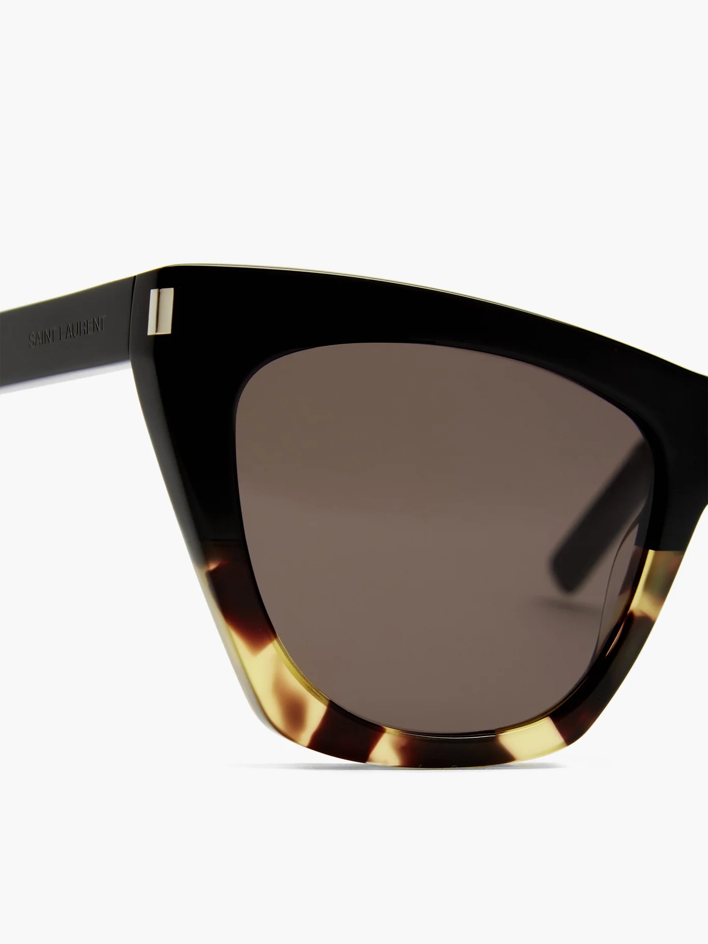 Cat-eye tortoiseshell-acetate sunglasses - 3