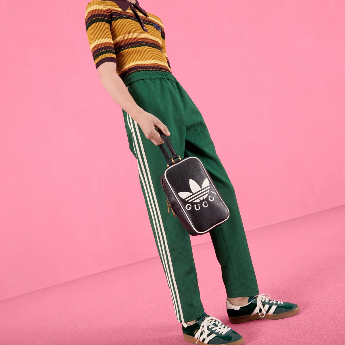 adidas x Gucci mini top handle bag - 4