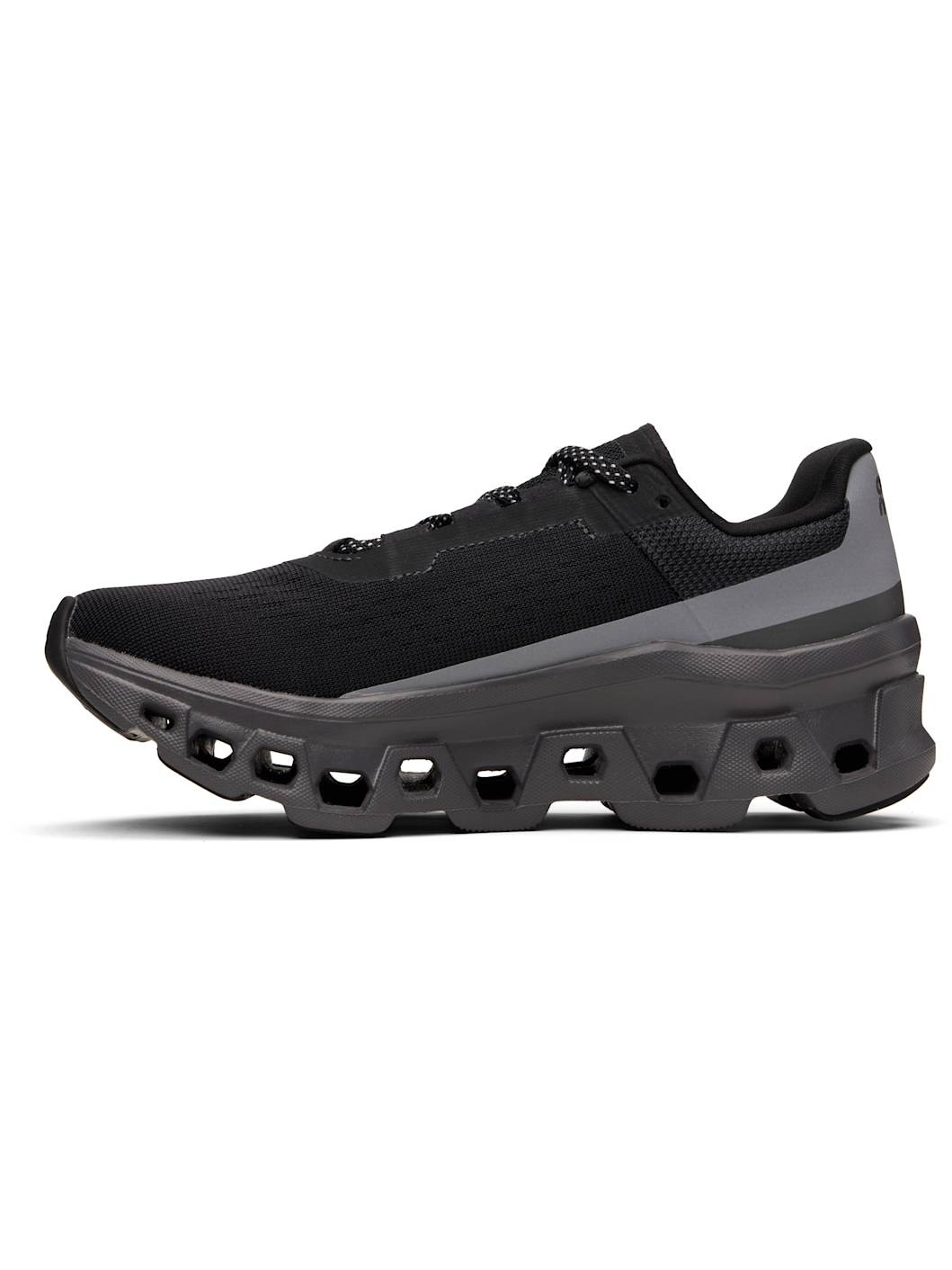 Black & Grey Cloudmonster Lumos Sneakers - 3