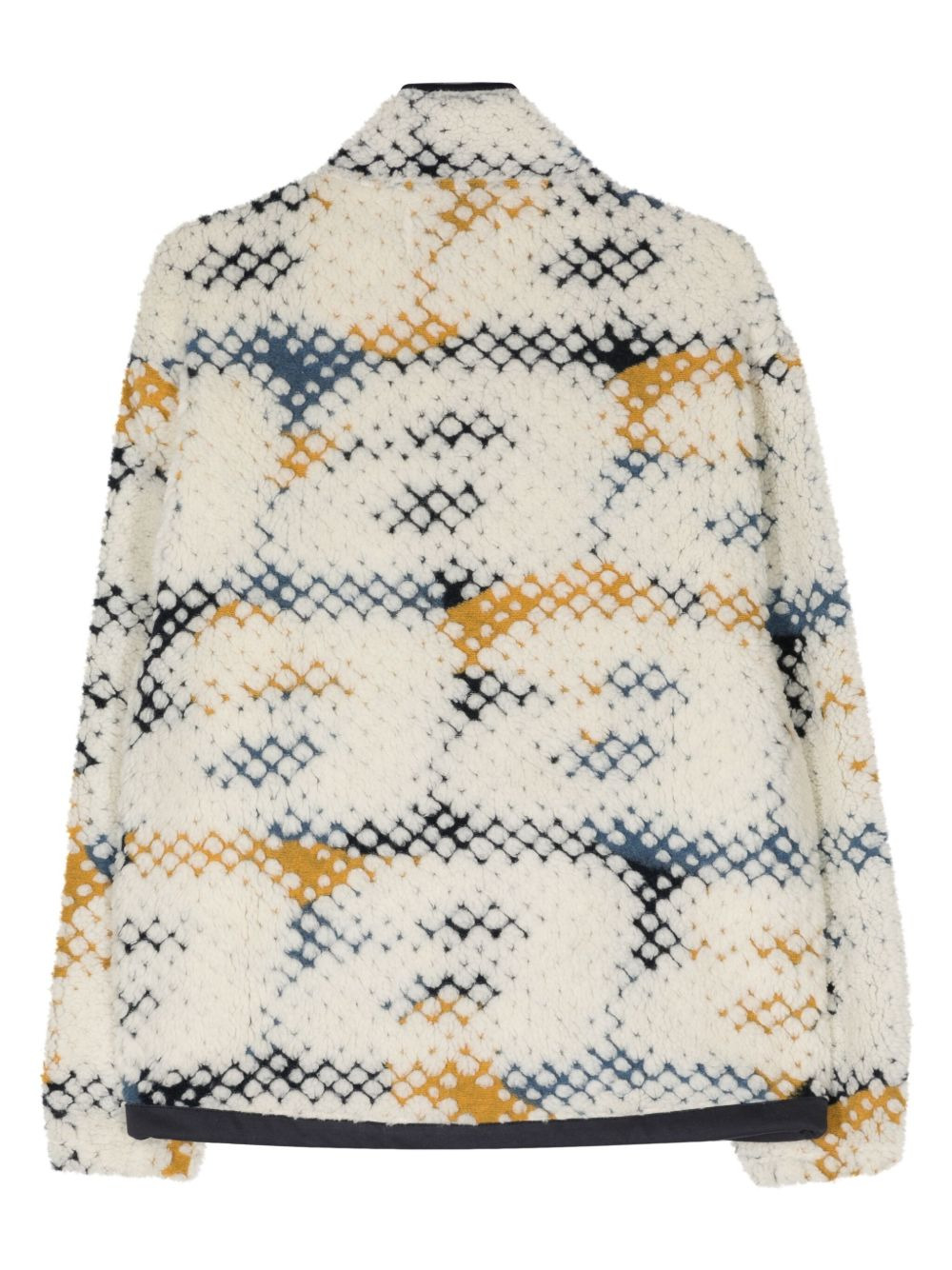 zip-up fleeced jacket - 2