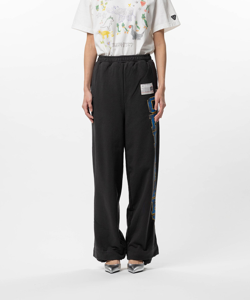 College Print Sweat Pants 3