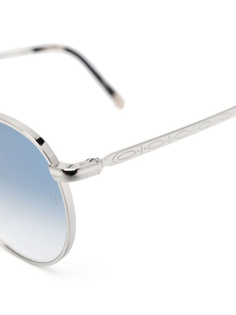 tinted round-frame sunglasses 3
