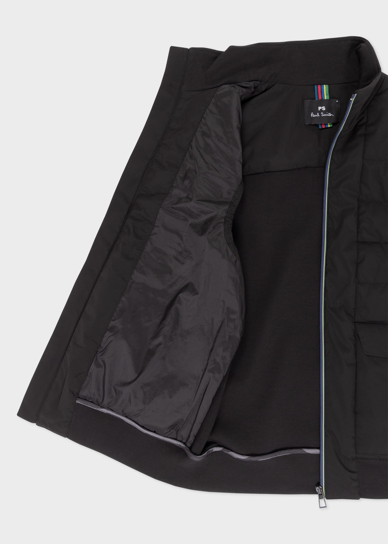 Paul Smith Mixed Media Wadded Gilet outlook