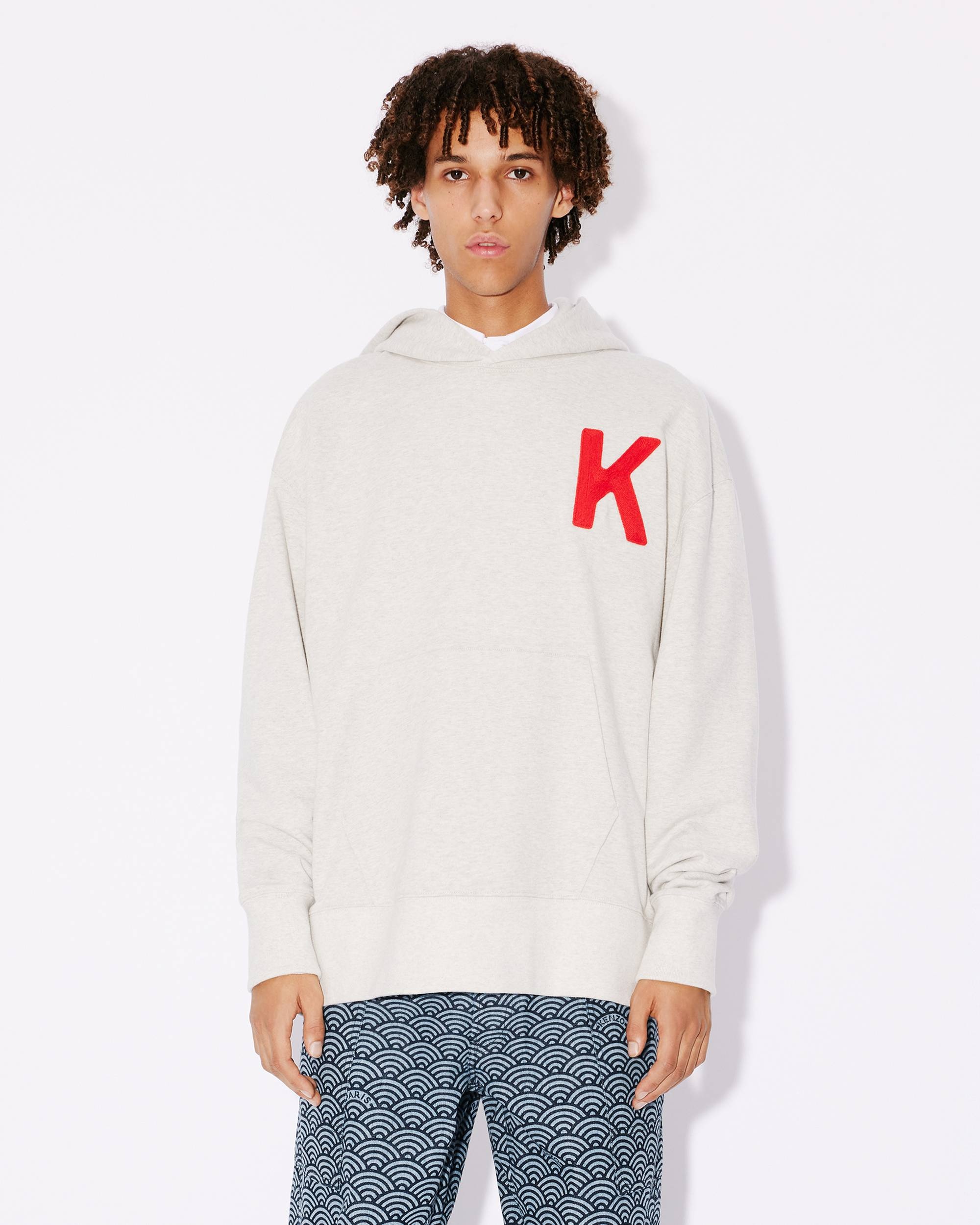 'KENZO Lucky Tiger' hooded genderless sweatshirt - 3