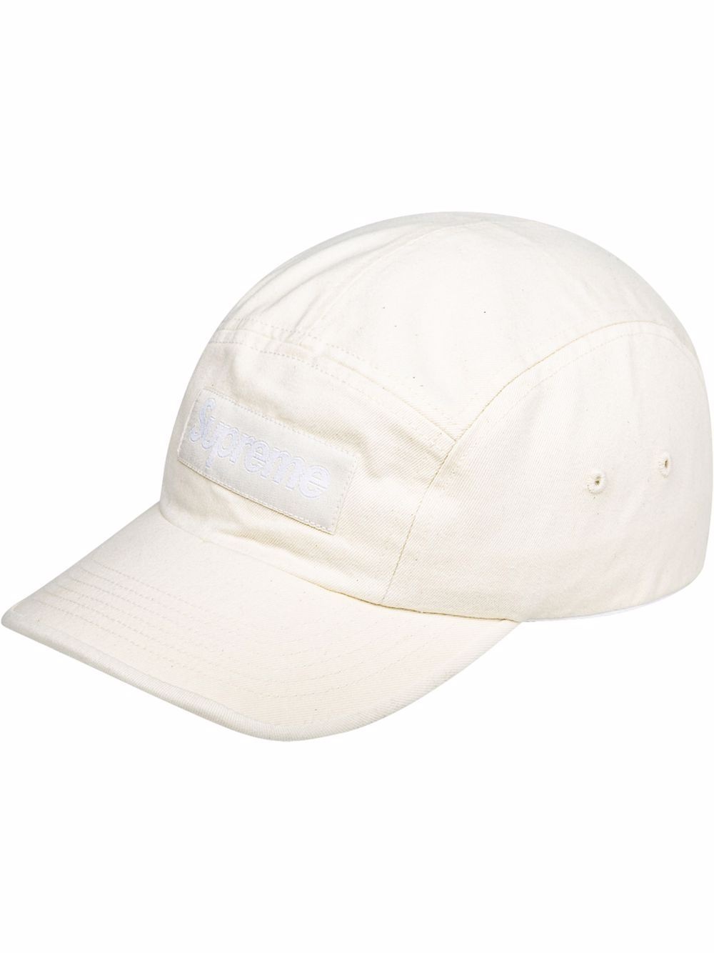 washed chino twill camp cap - 1