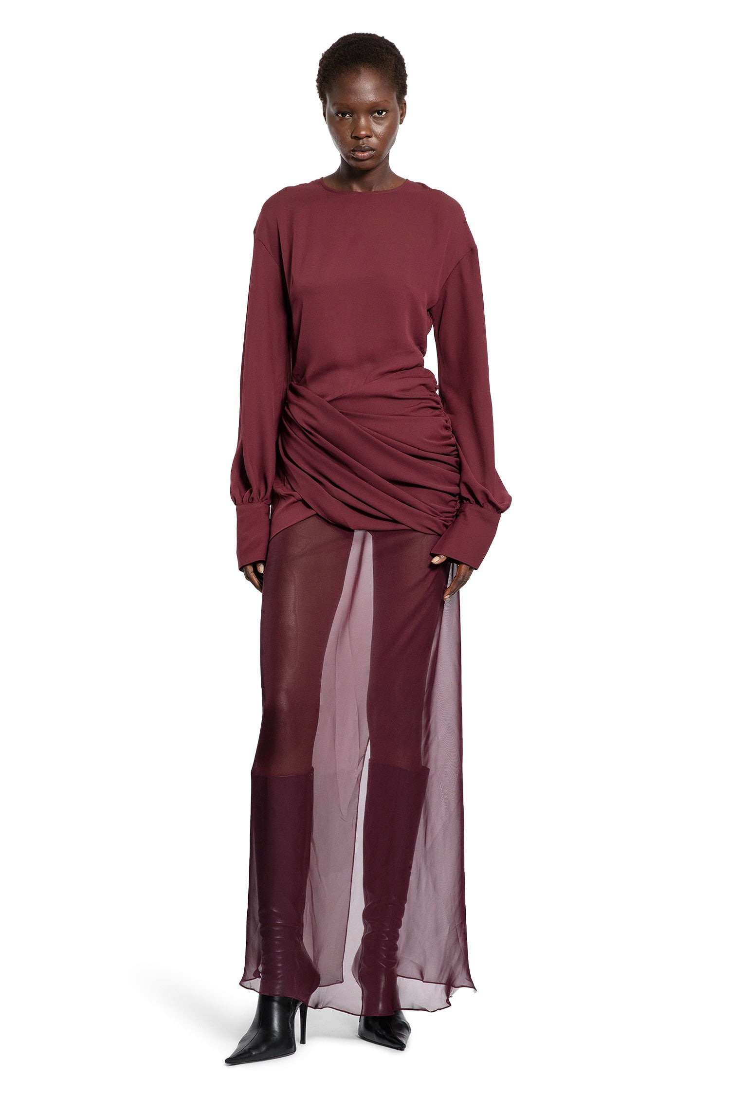 Davina Draped Dress - 2