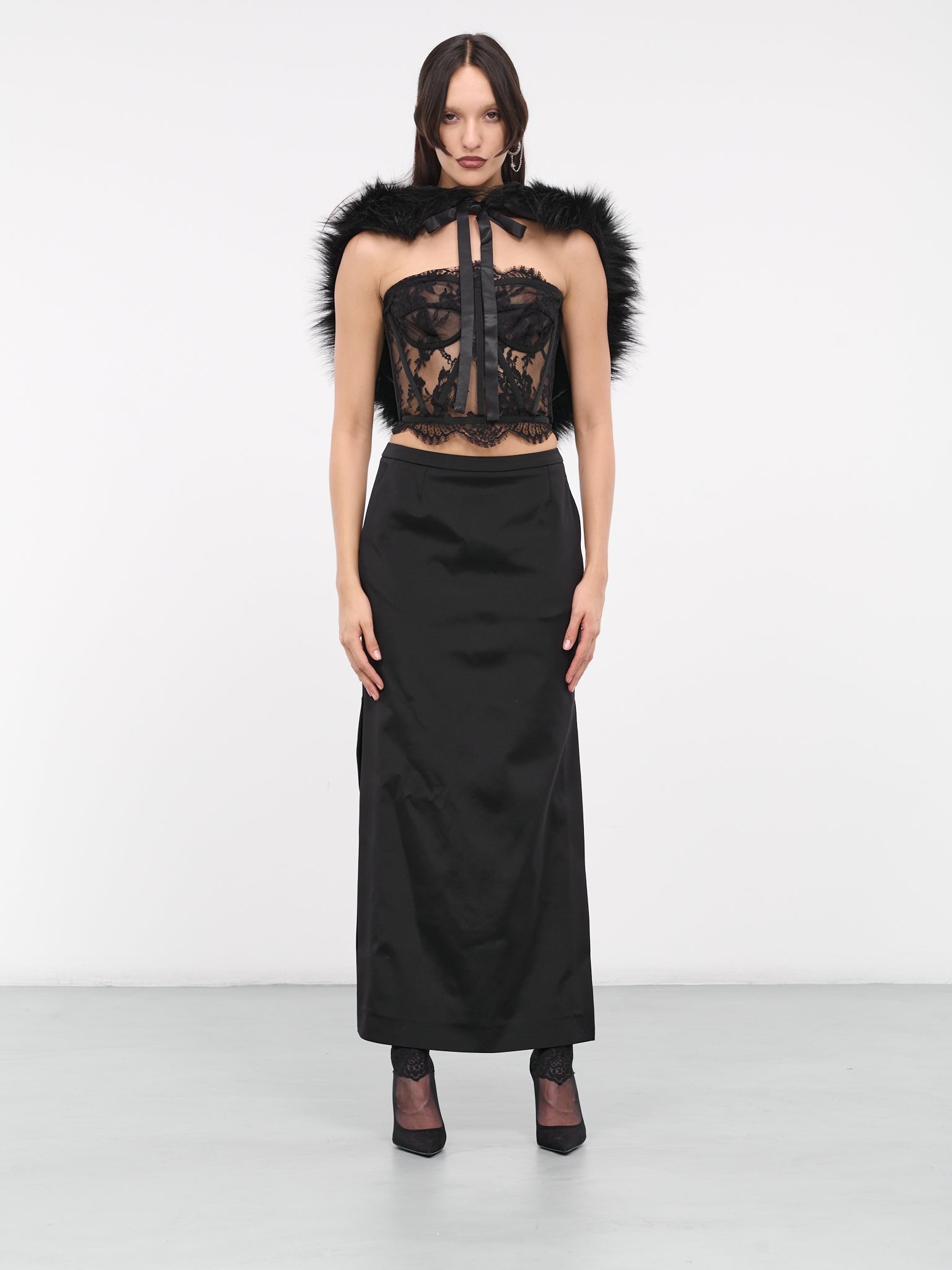Side Slit Maxi Skirt - 6