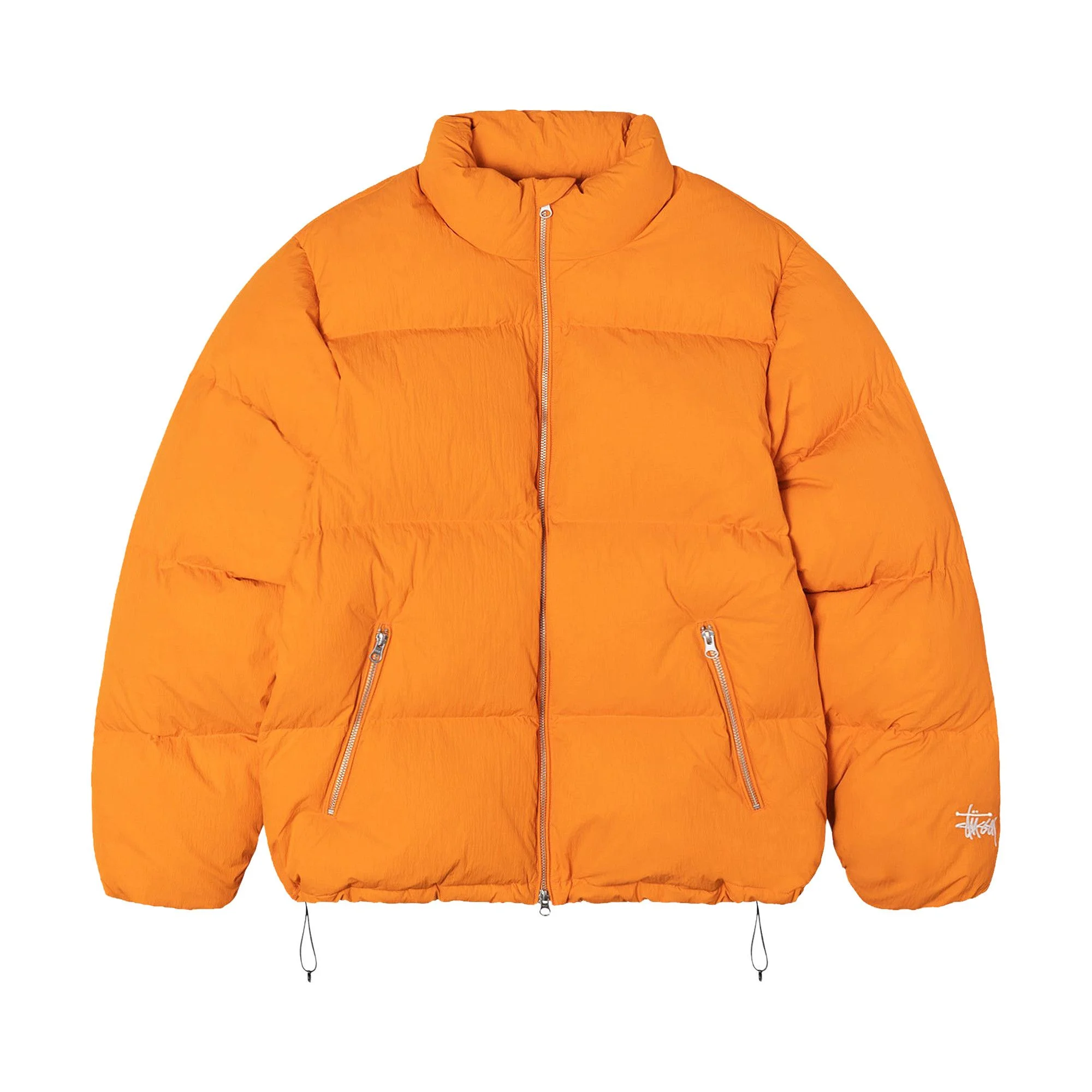 Stussy Down Puffer Nylon 'Orange' - 1