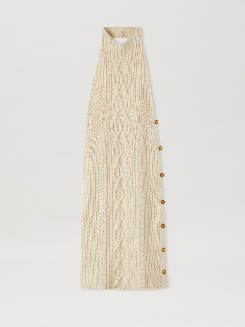 Openback Midi Knit Dress 1