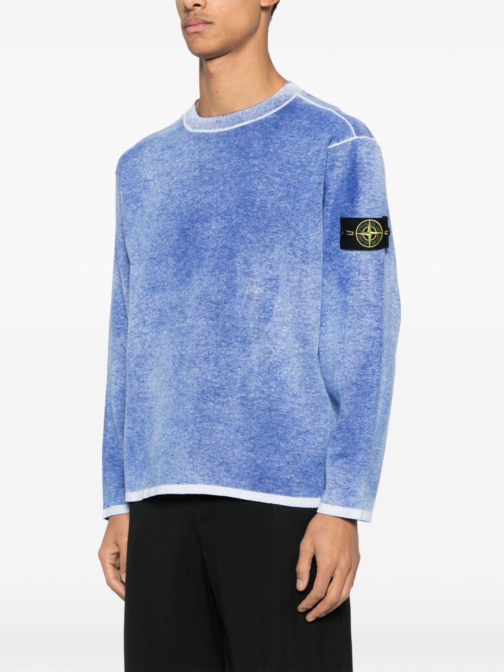 Compass-badge sweatshirt - 3