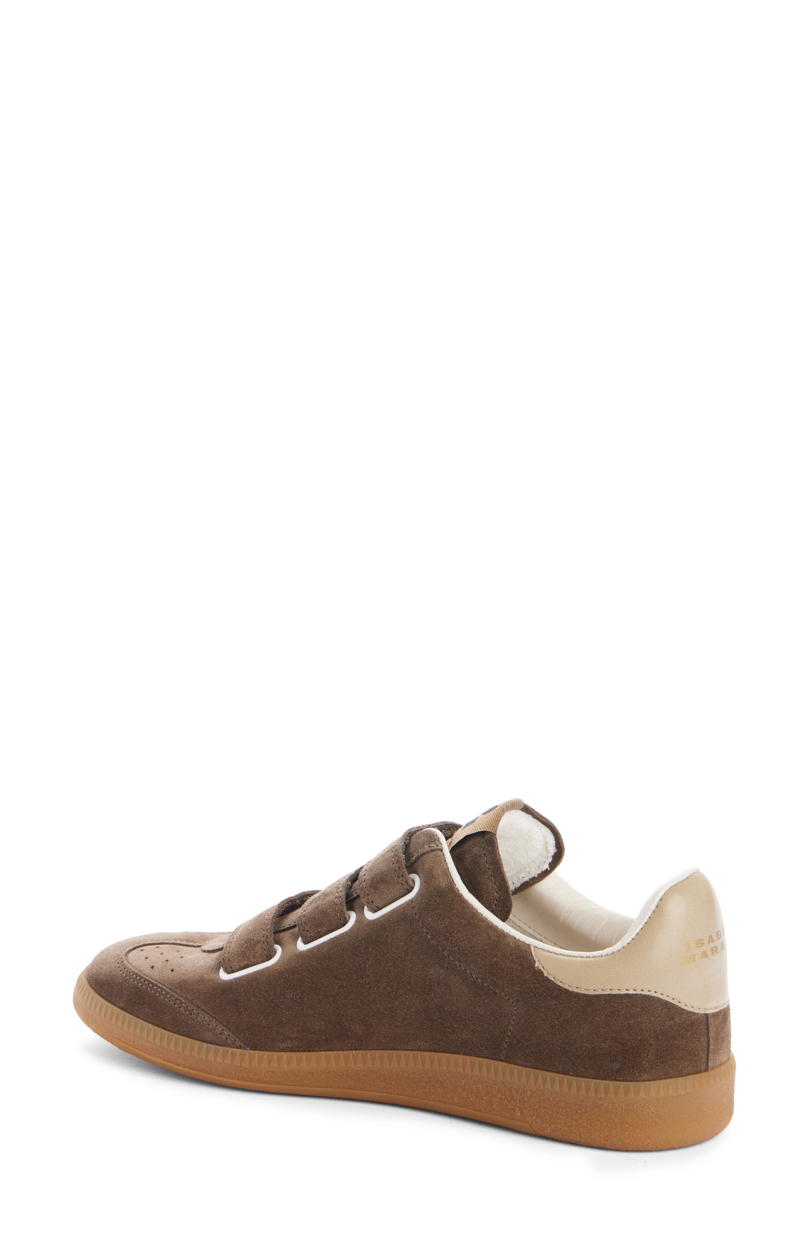 Isabel Marant Beth Low Top Sneaker in Khaki/Orange at Nordstrom - 2