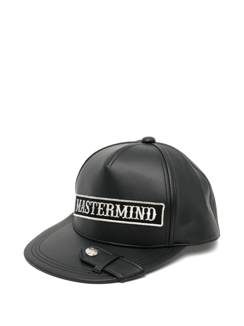 logo-patch buckled baseball cap - 1